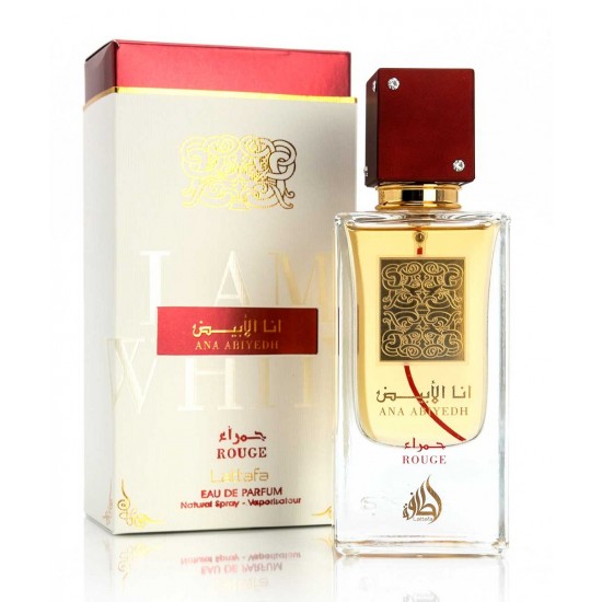 Eau de parfum Ana Abiyedh Rouge by Lattafa 60mL